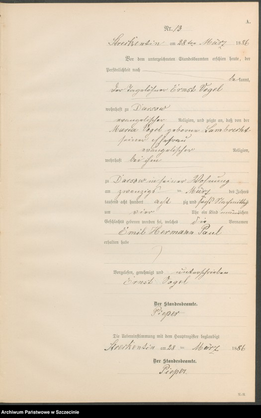 Obraz 16 z jednostki "Geburts-Register (Neben-Register)"