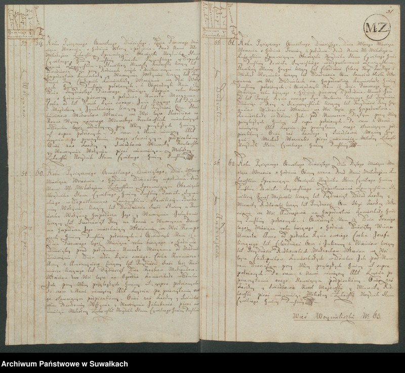 image.from.unit.number "Akta zeszłych gminy puńskiey od 1-go maja 1810"