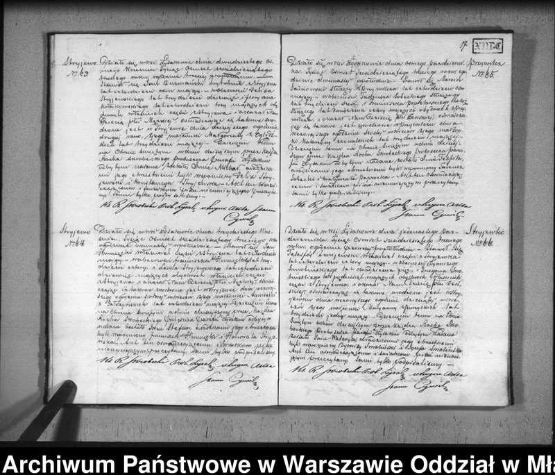 Obraz 20 z jednostki "Akta urodzin, małżeństw i zgonów"