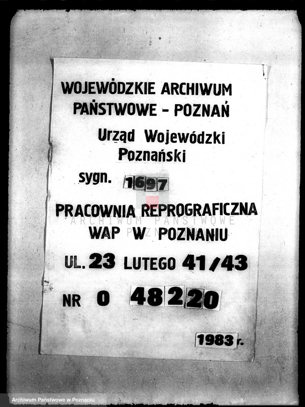 Obraz 1 z jednostki "/Sprawy przewłaszczeniowa Aleksandrowa powiat szubińskiego /dwór Piechcin/"