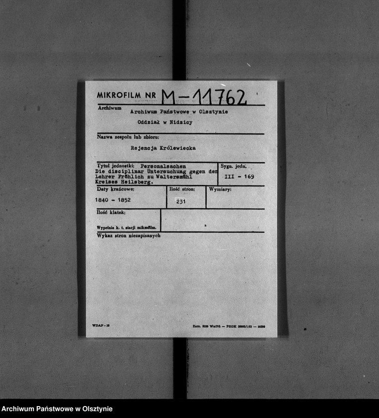 image.from.unit.number "Disziplinar Untersuchung gegen den Lehrer Fröhlich zu Waltersmühl Kreises Heilsberg"