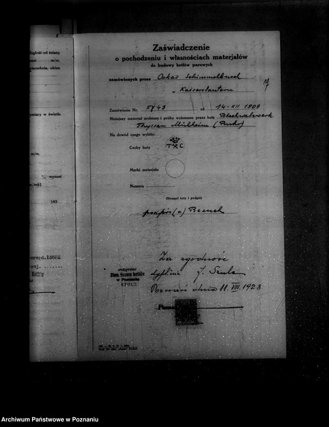 Obraz 11 z jednostki "Gospodarstwo rolne Rabowice powiat poznański nr woj. kotła 6194"