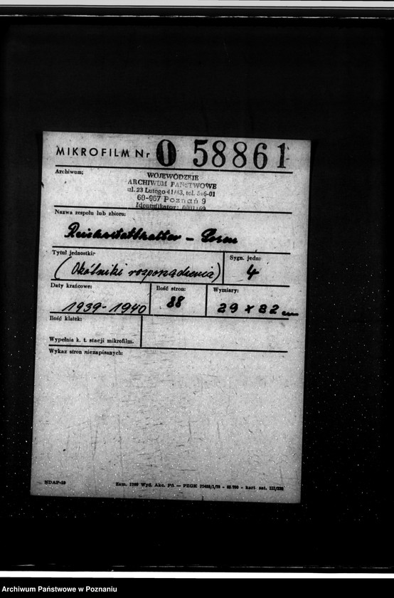 Obraz 2 z jednostki "Okólniki, rozporządzenia"