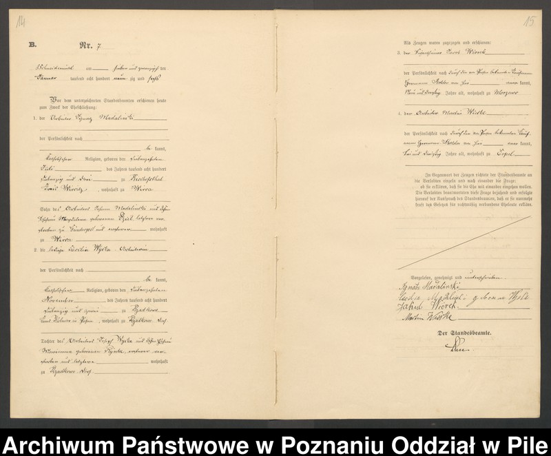 image.from.unit.number "Księga małżeństw"