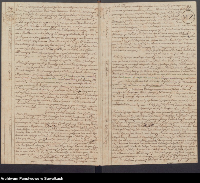 image.from.unit.number "Akta Urodzenia Stanu Cywilnego od pierwszego Maja Roku 1809 Gminy Kaletnickiey"