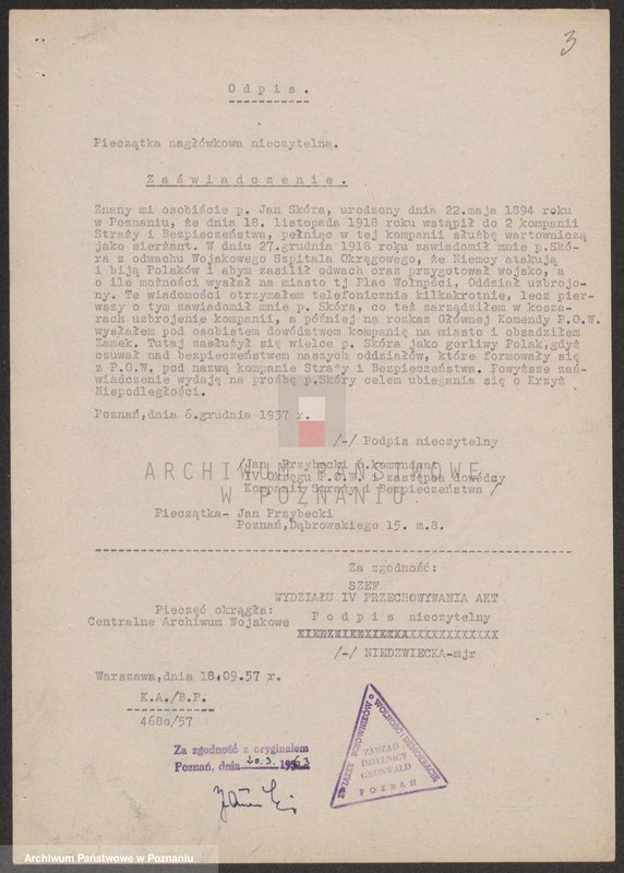 Obraz 20 z jednostki "Życiorysy powstańców wielkopolskich: S - tom lll /Skóra Jan - Sobański Franciszek/."