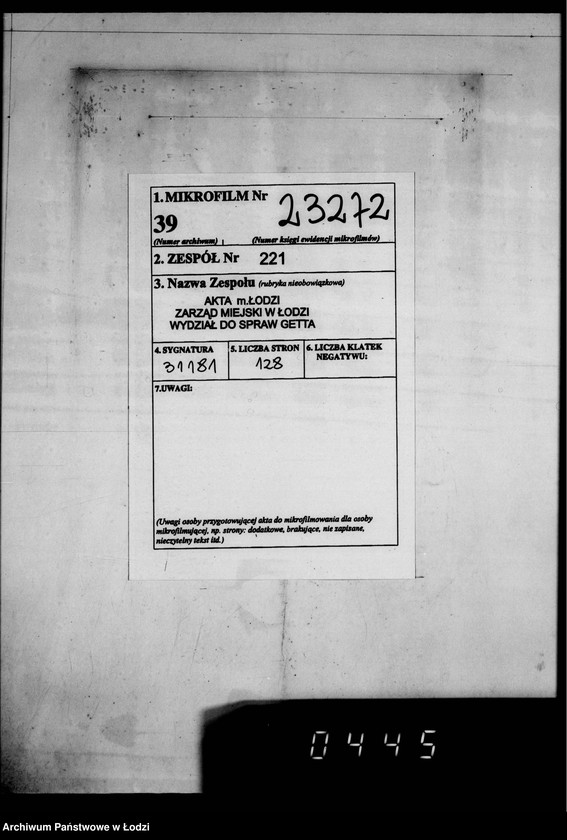 Obraz 2 z jednostki "[Polisy ubezpieczeniowe od ognia towarów w czasie transportu"