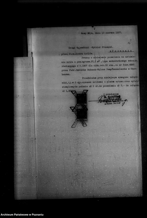 Obraz 6 z jednostki "Młyn P. Schillinga w Nowym Młlynie powiat poznański nr woj. 5949"