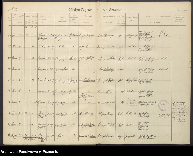 Obraz 8 z jednostki "Taufbuch"