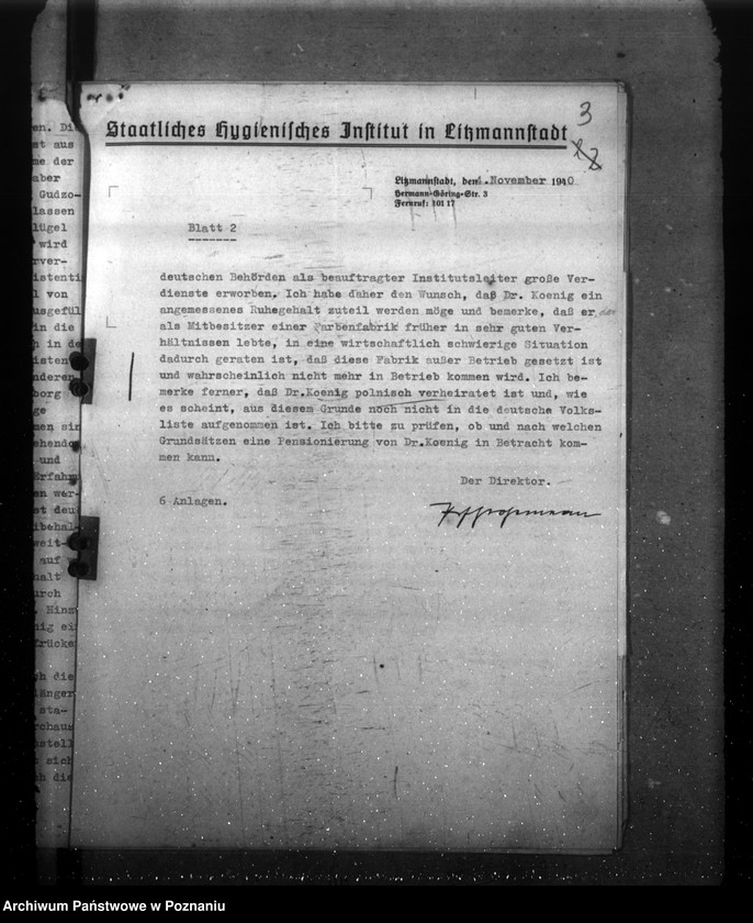 Obraz 7 z jednostki "Medizinalpersonenstand in den Gesundheitsämtern Instituten etc."