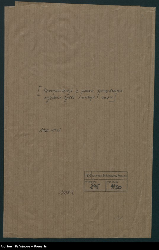 Obraz 2 z jednostki "[Korespondencja w sprawie sporządzania kwartalnych wykazów oględziny bydła rzeźnego i mięsa]"