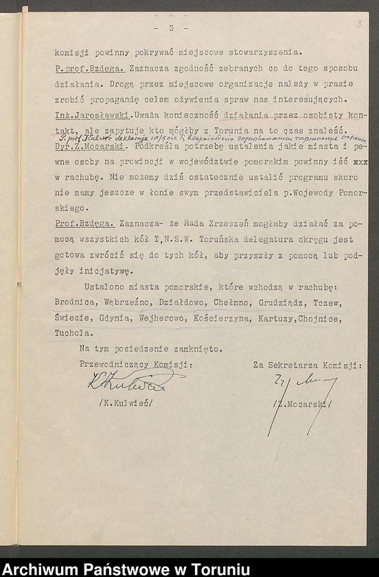 image.from.unit.number "[Protokoły posiedzeń Komisji w sprawie potrzeb prowincji na Pomorzu w zakresie naukowym, artystycznym i kulturalnym]"