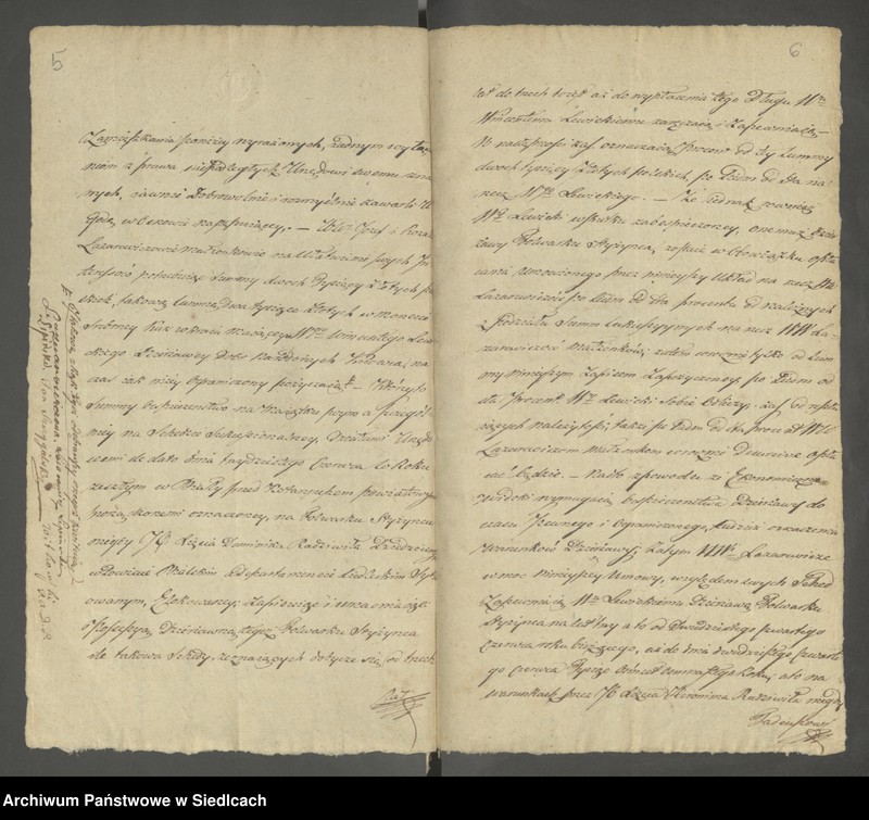 Obraz 7 z jednostki "Volumen 6ty. Księga Isza z roku 1815 [Akta notarialne od numeru 1 do numeru 174]"