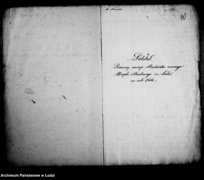 Obraz 12 z jednostki "Akta tyczące się rachunków rocznych za lata 1840"