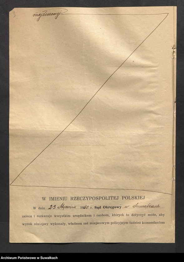 image.from.unit.number "Dowody do aktów ślubu Suwalskiego Okręgu Bożniczego 1930 rok"