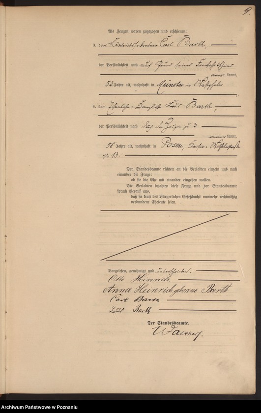 Obraz 12 z jednostki "Księga miejscowa małżeństw t. III"