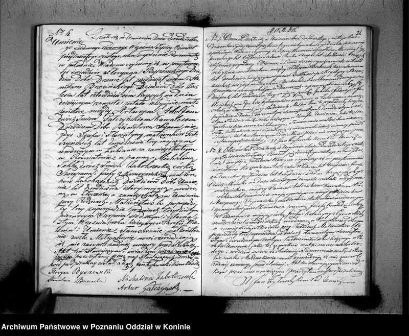 Obraz 14 z jednostki "Duplikat urodzonych, zaślubionych, zmarłych"