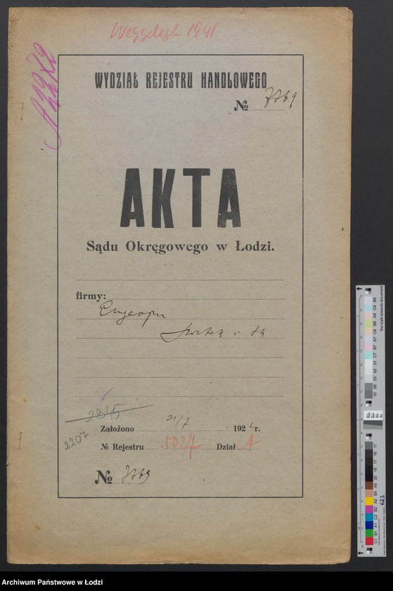 Obraz 2 z jednostki "Eugeniusz Swałek i S-ka – skręcalnia"