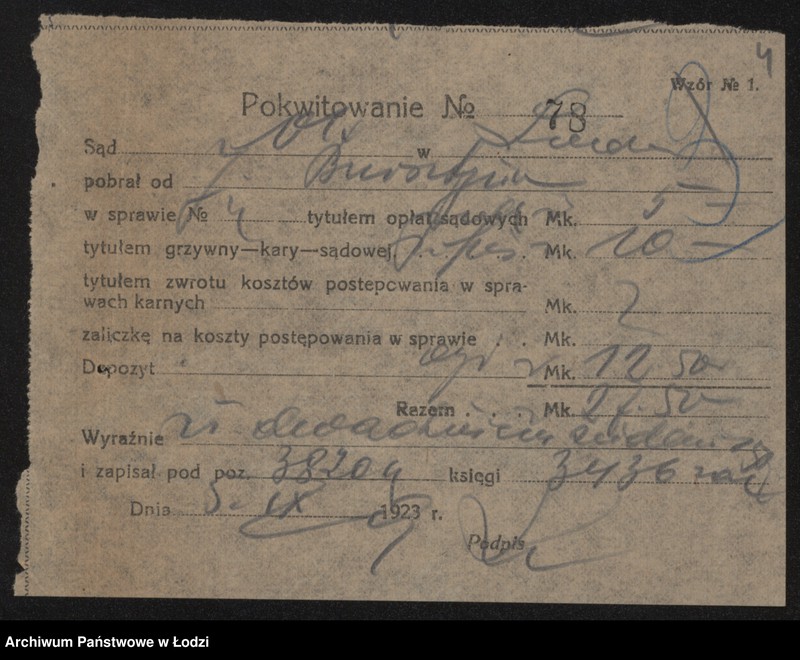 Obraz 6 z jednostki "Judka Bursztyn – drobna sprzedaż zegarów, zegarków, i galanterii jubilerskiej"