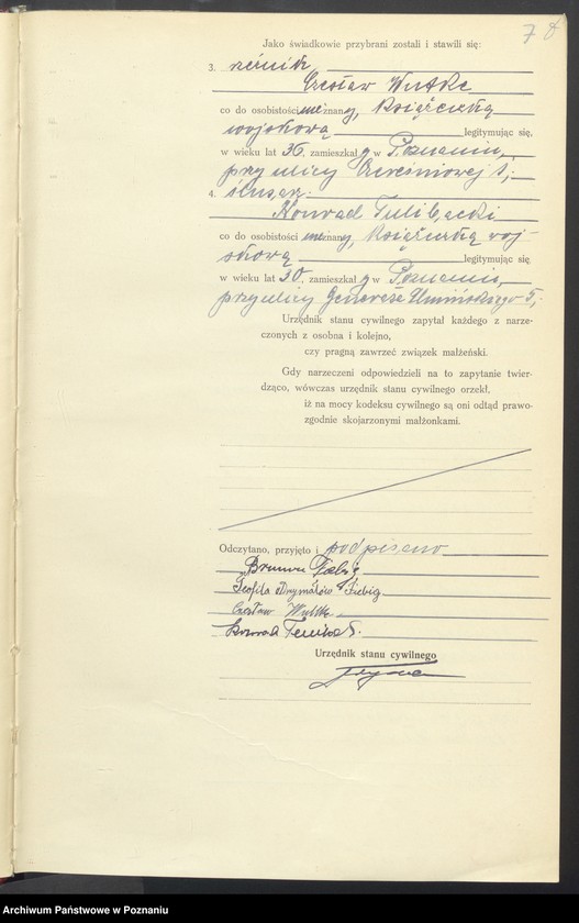 Obraz 9 z jednostki "Księga miejscowa małżeństw tom IV [Rejestr główny małżeństw]"