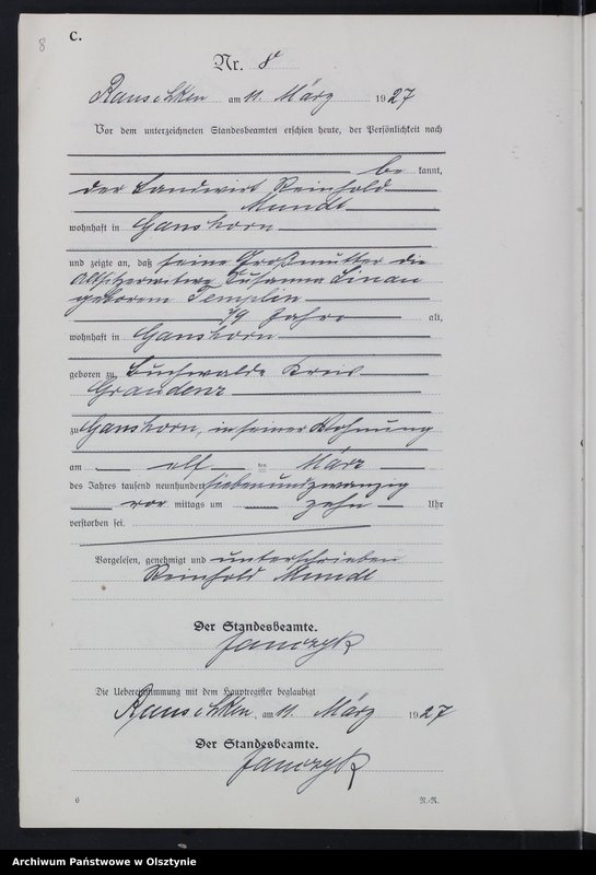 image.from.unit.number "Sterbe-Register /Neben-Register/ Nr 1 - 44"
