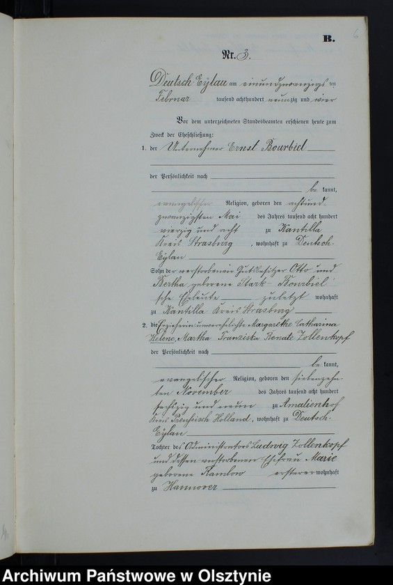 image.from.unit.number "Heiraths-Neben-Register Nr 1 - 33"