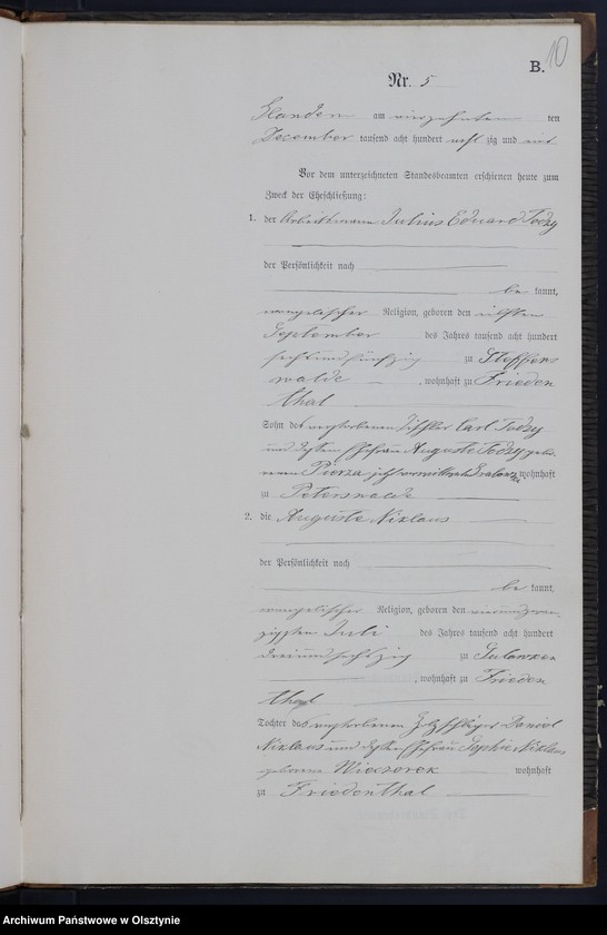 image.from.unit.number "Heiraths-Neben-Register Nr 1 - 5"