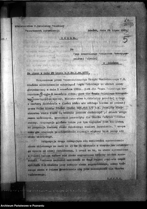 Obraz 9 z jednostki "Transakcje z Niemcami, Gdańskiem i Śląskiem"