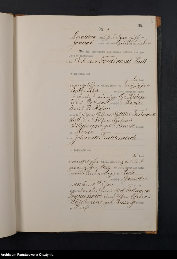 image.from.unit.number "Heiraths-Neben-Register Nr 1 - 28"