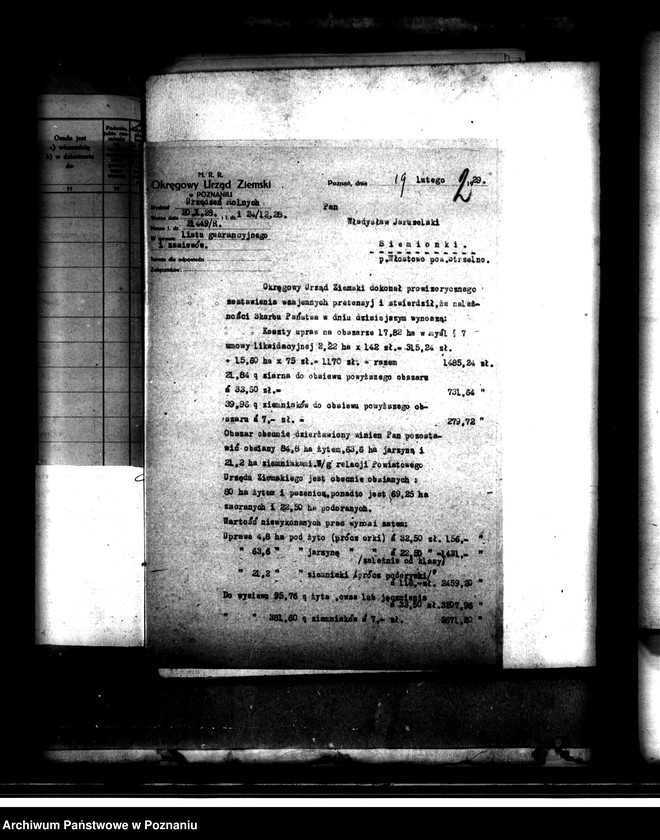 Obraz 6 z jednostki "Majątek Siemionki powiatu mogileńskiego gospodarstwo wzorcowe"