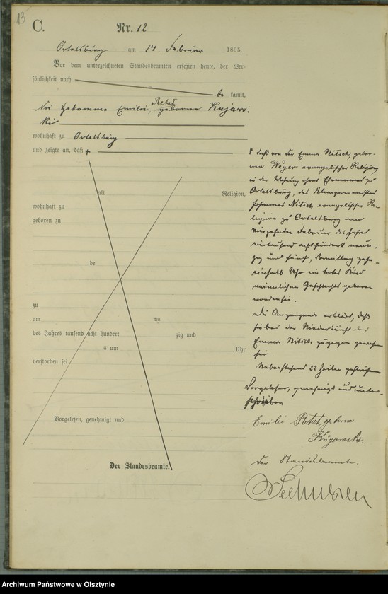 image.from.unit.number "Sterbe-Haupt-Register Nr 1 - 73"