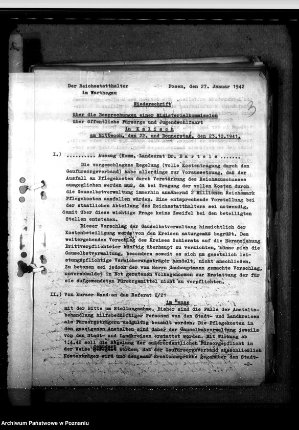 Obraz 7 z jednostki "Kostentragung der öffentlichen Fürsorge - Anstaltspflege"