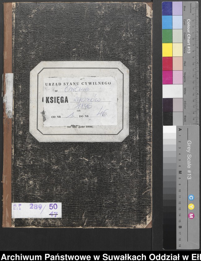 image.from.unit.number "Sterbe-Neben-Register des Preussischen Standes-Amtes Orlowen Kreis Loetzen"