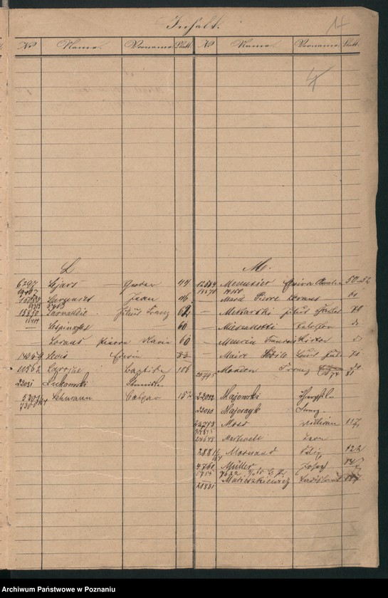 Obraz 10 z jednostki "A. betr. die Zuzüge zu den Insurgenten nach Polen vom Auslande /Deutsche, Franzosen, Italiener, Engländer, Dänen…/"