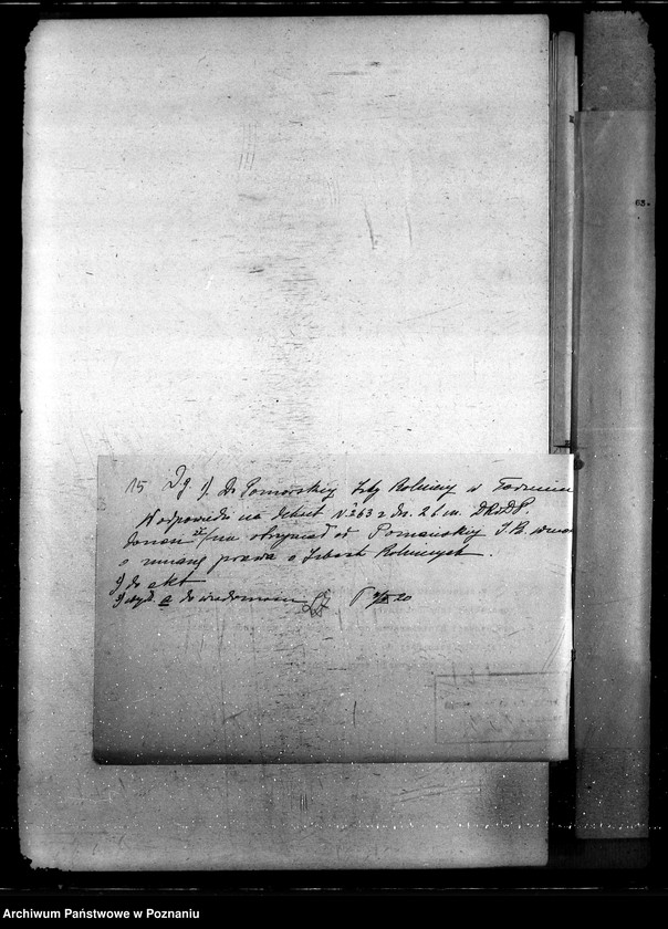 Obraz 19 z jednostki "Sprawy szczegółowo-administracyjne Pomorska Izba Rolnicza"