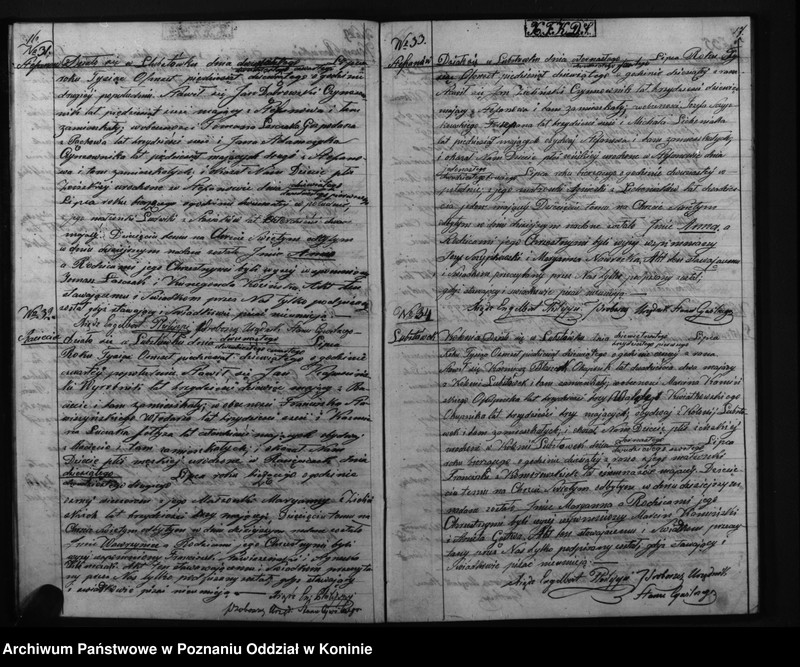 Obraz 11 z jednostki "Duplikat urodzonych, zaślubionych i zmarłych"