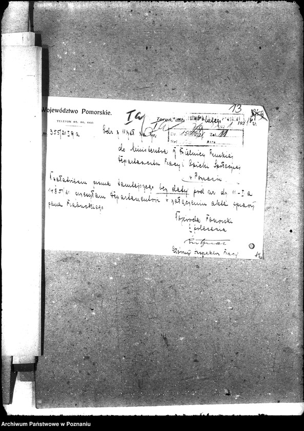 Obraz 17 z jednostki "Inspektor Pracy; Tczew"