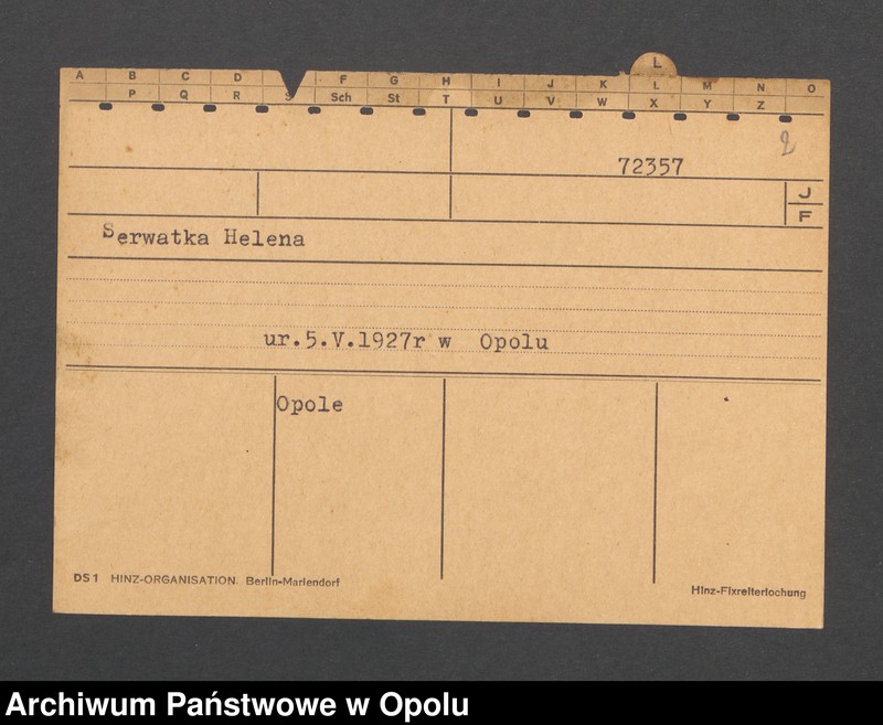 Obraz 4 z jednostki "[Wlotzka Rosalie, ur. 15.08.1875 r. Hindenburg]"