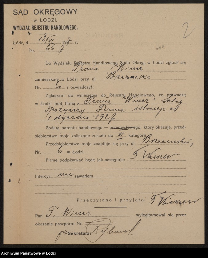 Obraz 4 z jednostki "Frajna Winer- sklep spożywczy"