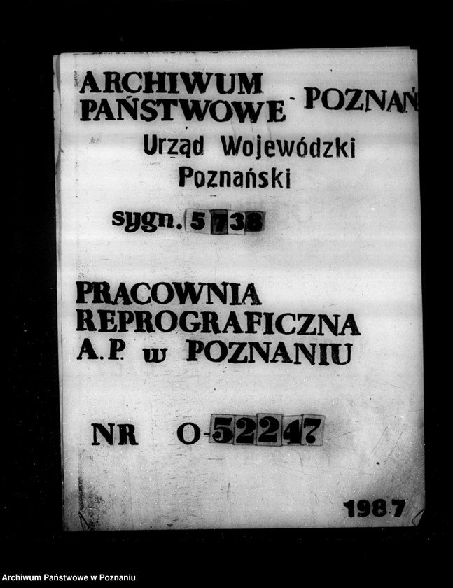 Obraz 1 z jednostki "/Wnioski o odznaczenie ,,Krzyżem Zasługi/"