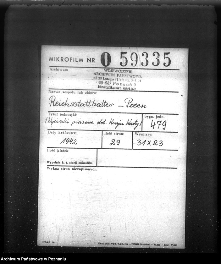 Obraz 2 z jednostki "Wycinki prasowe dotyczące Kraju Warty"