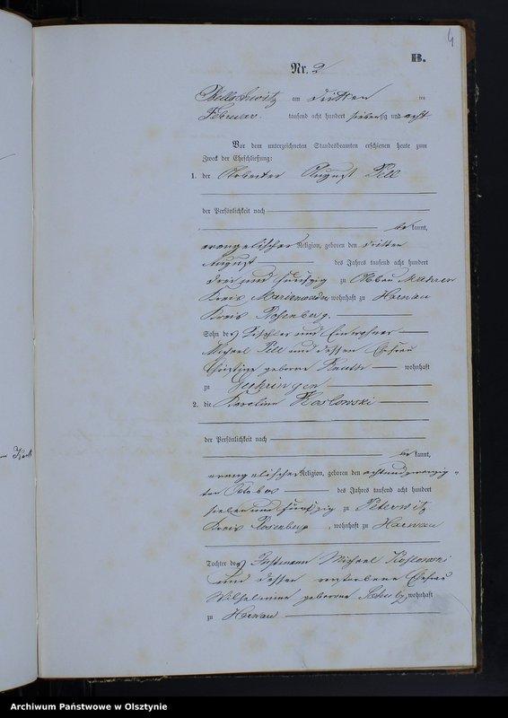 image.from.unit.number "Heiraths-Neben-Register Nr 1 - 20"