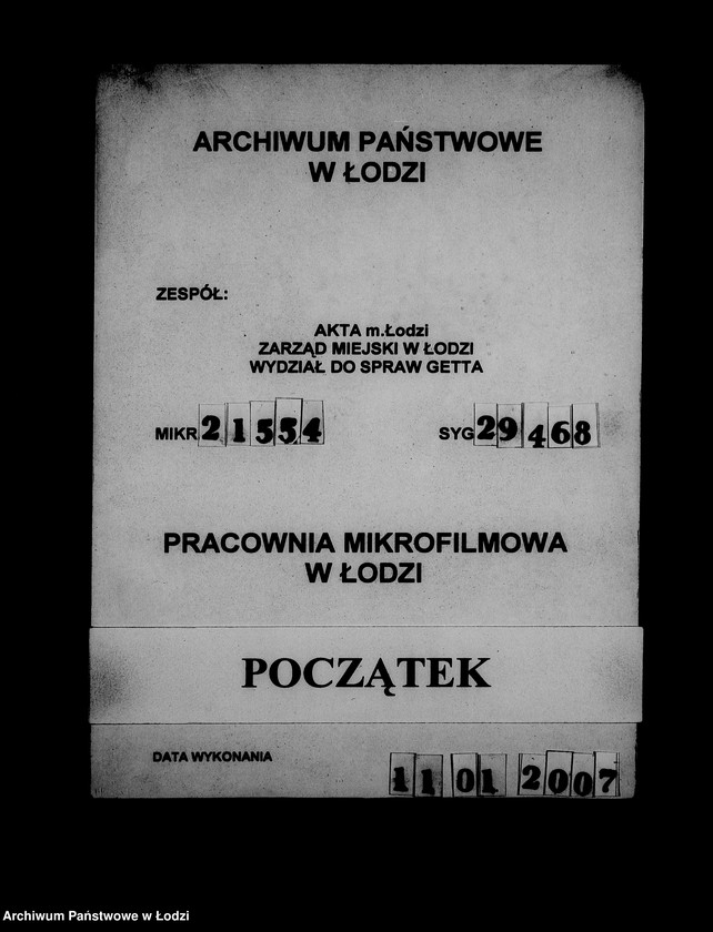 Obraz 1 z jednostki "J.196-210 [Wnioski Żydów w Getcie o zwrot długów za wzięty na kredyt towar przez kupujących]"