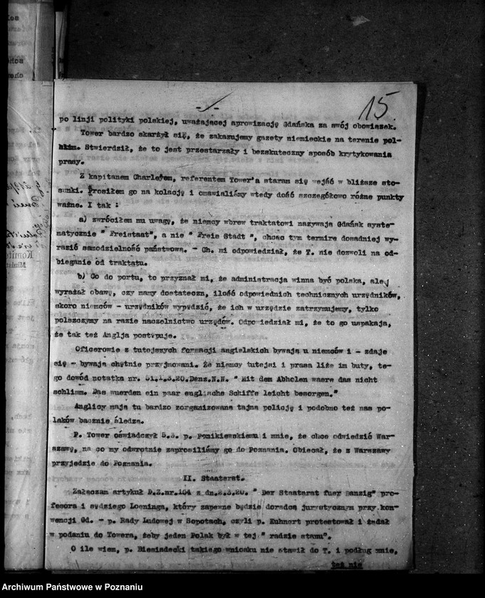 Obraz 19 z jednostki "Sprawy prawne Wolne Miasto Gdańsk [umowy i konwencje]"