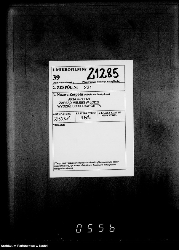 Obraz 2 z jednostki "Wöchentliche (monatliche) Tätigkeitsberichte des Ältesten der Juden"