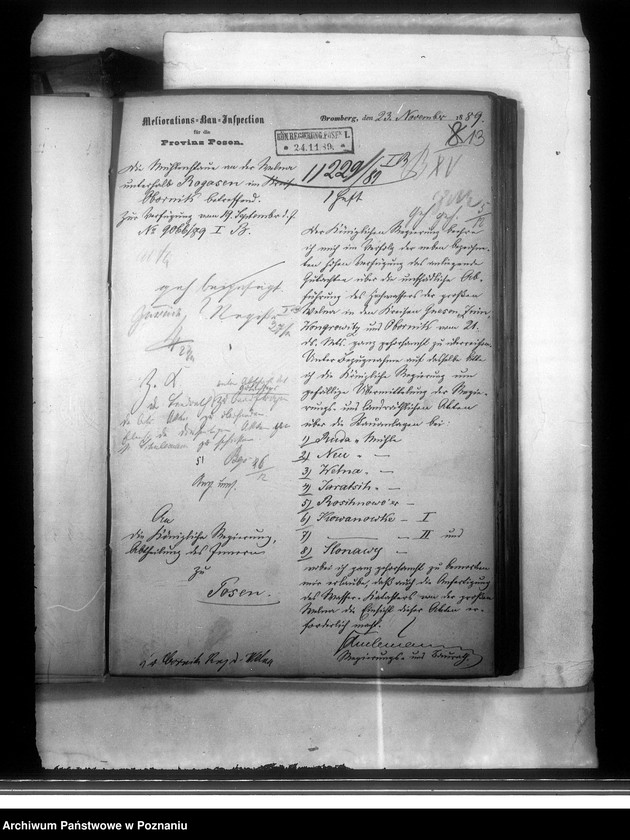 Obraz 17 z jednostki "Regulierung des Wełna im Kreise Obornik"