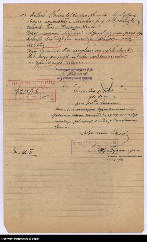 Obraz 10 z jednostki "Żydowskie T-wo Gimnastyczno Sportowe "Makabi" w Sieradzu"