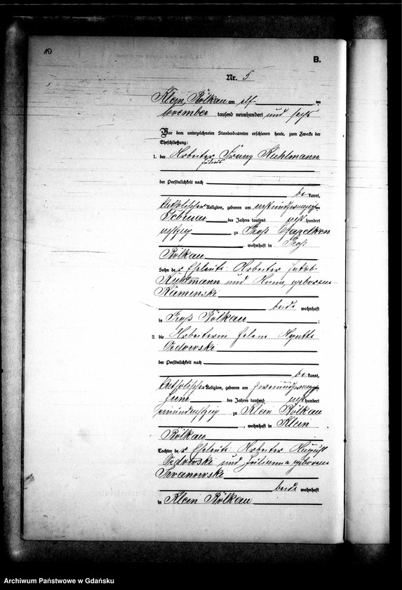 image.from.unit.number "Księga małżeństw"