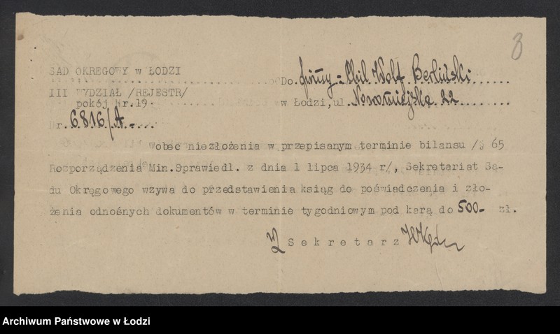 Obraz 10 z jednostki "Chil Wolf Berliński – sprzedaż towarów bawełnianych"