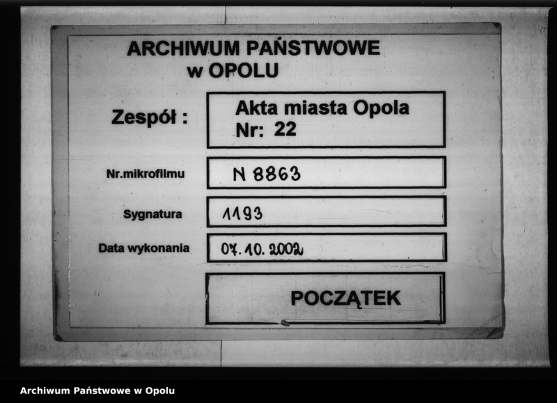 Obraz 1 z jednostki "Acta betreffend die Wahl und das Ausscheiden der Magistrats Mitglieder"